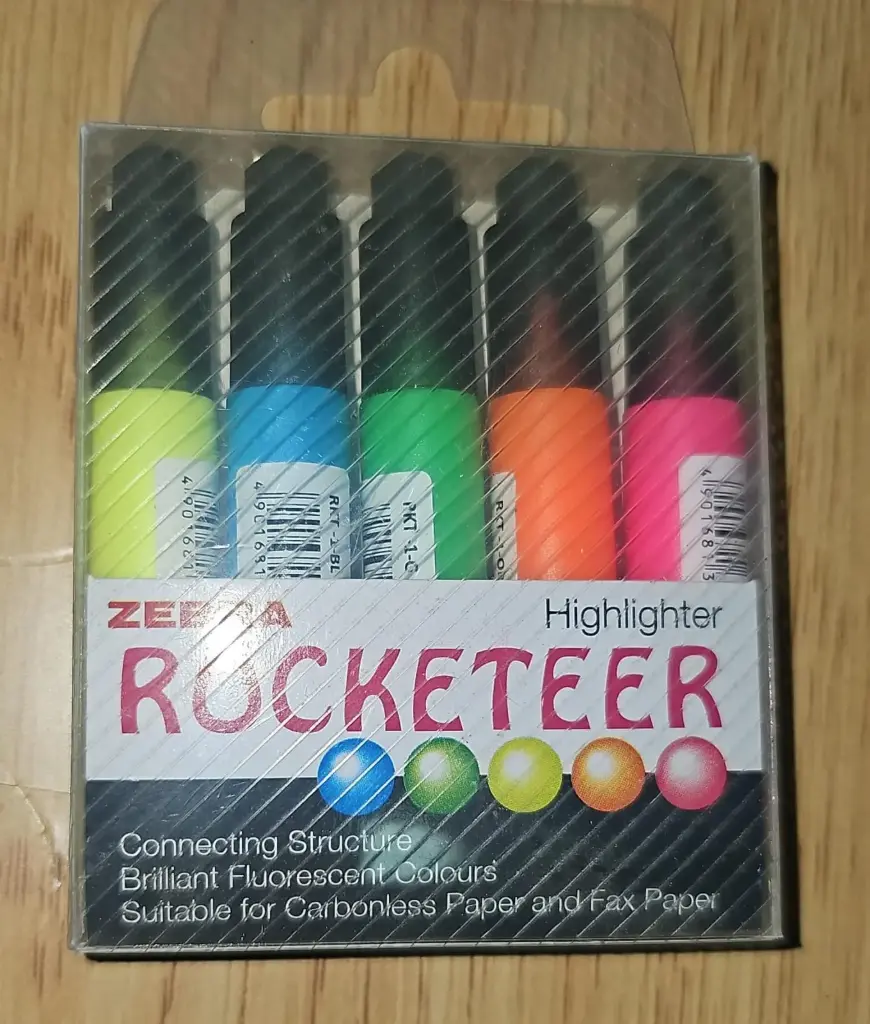 [ZEBRA] خرطوش تلوين 5الوانZEBRA