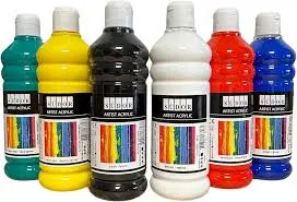 acrylic 500ml aztec gold