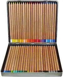   اقلام باستيل selectum 48sheet علبة خشب الوان خشب