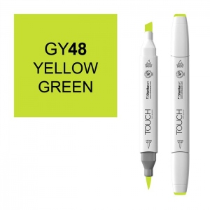 ShinHan Art 1210048-GY48 Twin Yellow Green Marker  White