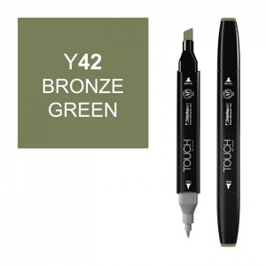 ShinHan Art 1110042-Y42 Twin Bronze Green Marker  Black