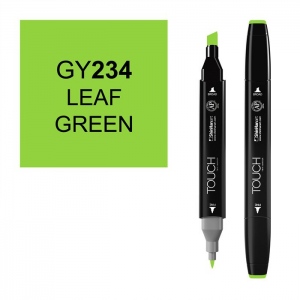 ShinHan Art 1110234-GY234 Twin Leaf Green Marker  Black