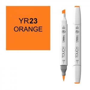 ShinHan Art 1210023-YR23 Twin Orange Marker  White