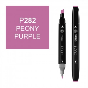 ShinHan Art 1110282-P282 Twin Peony Purple Marker  Black