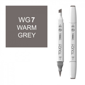 ShinHan Art 1211070-WG7 Twin Warm Grey 7 Marker  White
