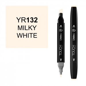 ShinHan Art 1110132-YR132 Twin Milky White Marker  Black