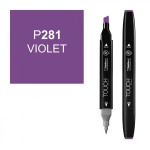 ShinHan Art 1110281-P281 Twin Violet Marker  Black