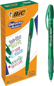 BIC Gelroller Gel-ocity Illusion Groen