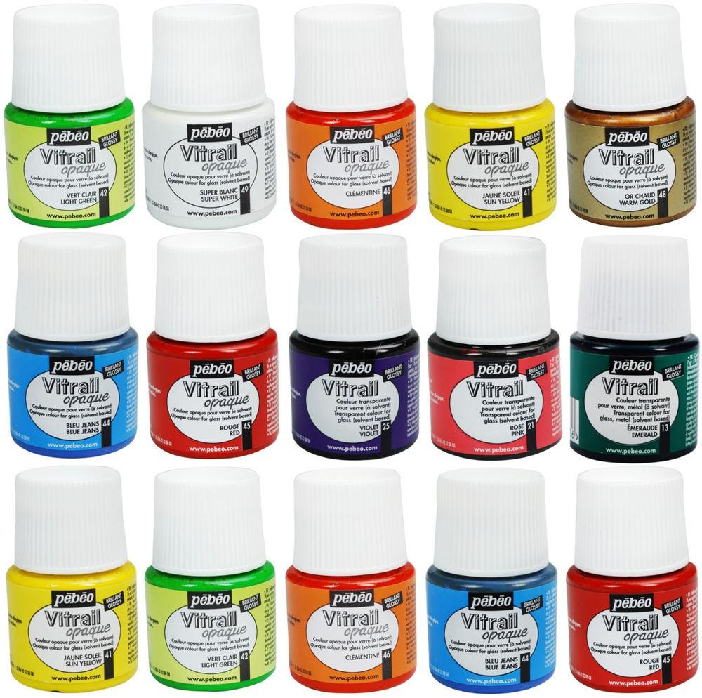 Pebeo Vitrail Glass Paint - 45ml