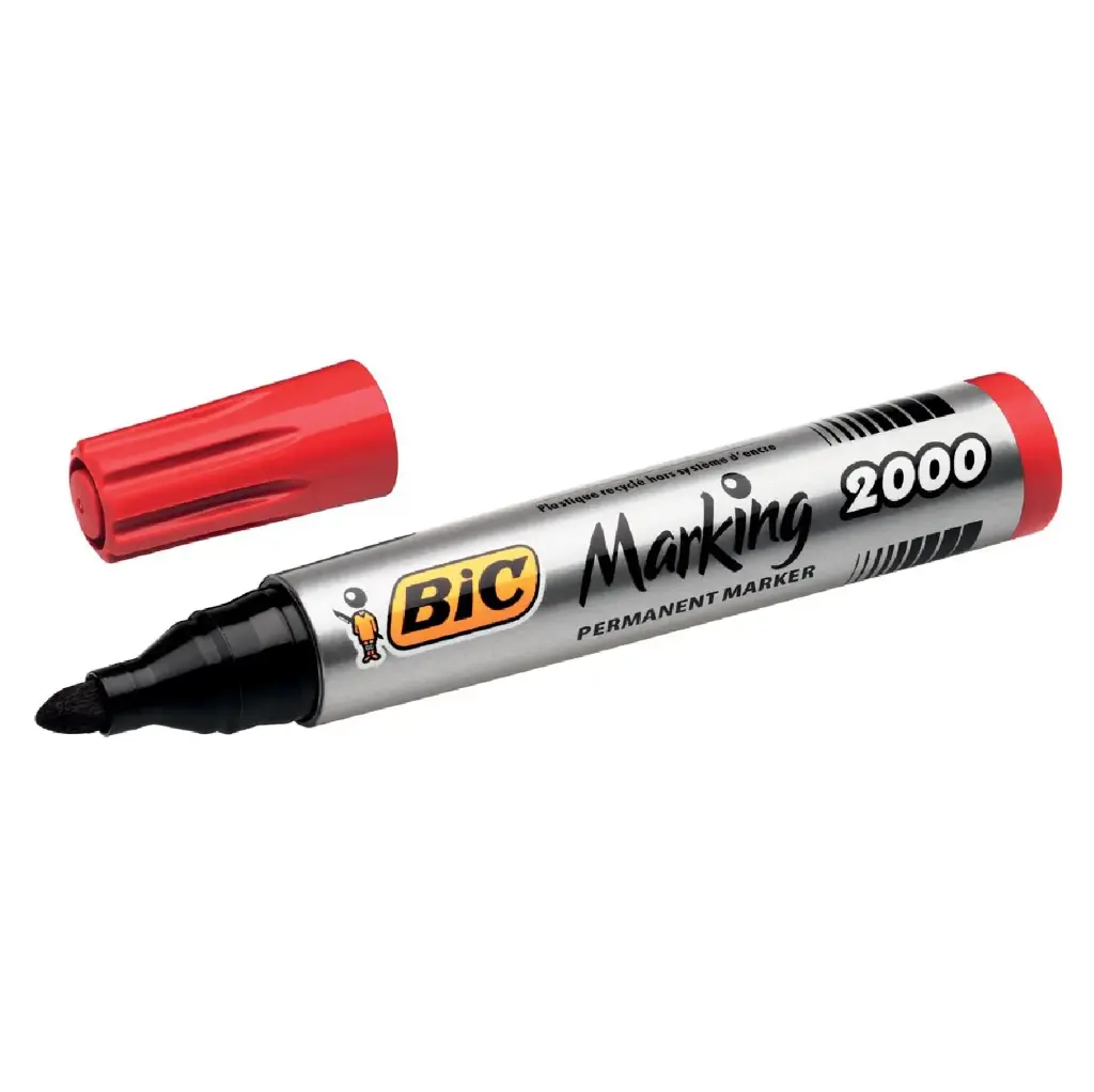 BIC 2000ÂPermanent 820913ÂMark Point Red