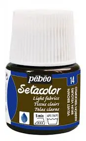 setacolor   brun 14  pebeo