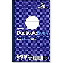 [18821-2] DUPLICATE BOOK 100 A6