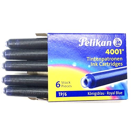 Pelikan Fountain Pen Cartidge Tp/6 Royal Blue