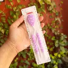 [25-188] شمع عيد ميلاد candles بالون موف