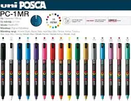 [PC-1MR] Uni POSCA Ultra Fine Markers 