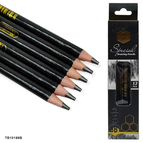 [TB-1018] SPECIAL  DRAWING PENCILS 8B (12pcs)